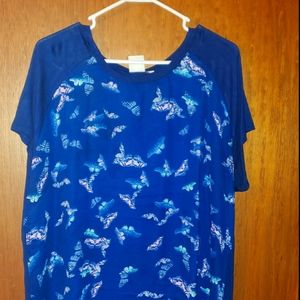 Daisy Fuentes 3xl nwot top